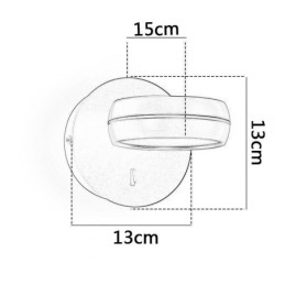Aplica de perete pivotanta Applique de perete minimalista moderna