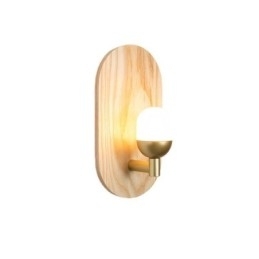 Lampă de perete din lemn de decor. Lumini de intrare pentru culoar