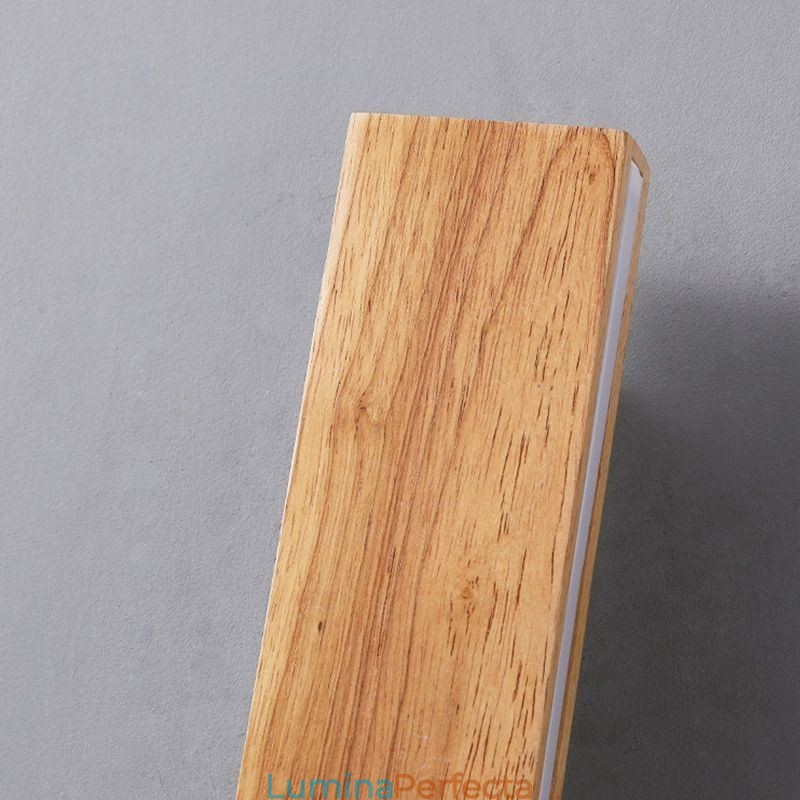 Lampă de perete modernă din lemn pentru culoar de intrare Lampă nordică de perete de noptieră