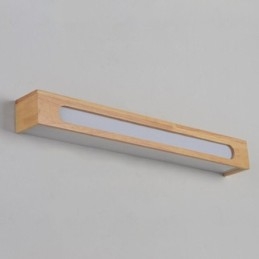 Lampă de perete modernă din lemn. Lumini de intrare pentru culoar