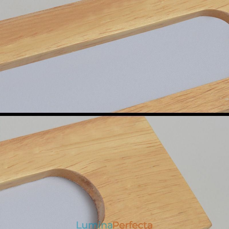 Lampă de perete modernă din lemn. Lumini de intrare pentru culoar