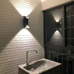 Aplică modernă, impermeabilă, pentru curte, balcon, coridor