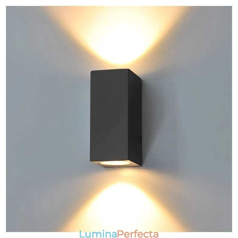 Aplică de perete modernă, simplă, din aluminiu, pentru interior