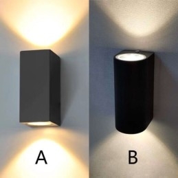 Aplică de perete modernă, simplă, din aluminiu, pentru interior