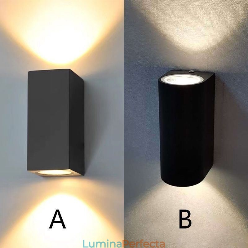 Aplică de perete modernă, simplă, din aluminiu, pentru interior