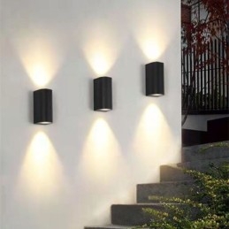 Aplică de perete modernă, simplă, din aluminiu, pentru interior