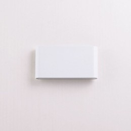 Aplică de perete impermeabilă, modernă, simplă, din aluminiu, pentru interior