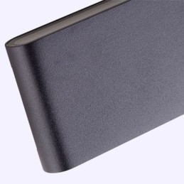 Aplică de perete impermeabilă, modernă, simplă, din aluminiu, pentru interior