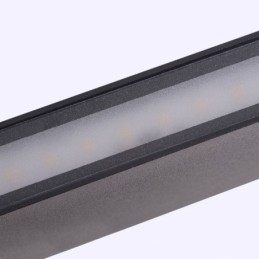 Aplică de perete impermeabilă, modernă, simplă, din aluminiu, pentru interior
