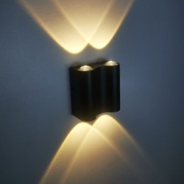 Lampă de perete din aluminiu pentru balcon montată la suprafață