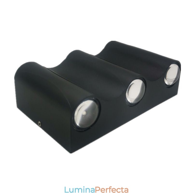 Lampă de perete din aluminiu pentru balcon montată la suprafață