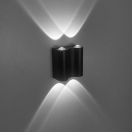 Lampă de perete din aluminiu pentru balcon montată la suprafață