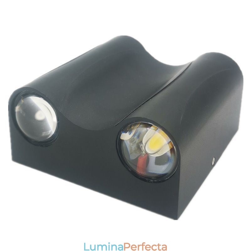 Lampă de perete din aluminiu pentru balcon montată la suprafață
