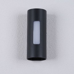 Aplică de perete impermeabilă din aluminiu pentru curte