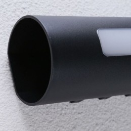 Aplică de perete impermeabilă din aluminiu pentru curte