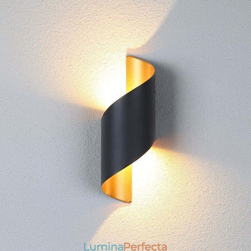 Aplice din aluminiu Lampă de perete impermeabilă Verandă pentru curte