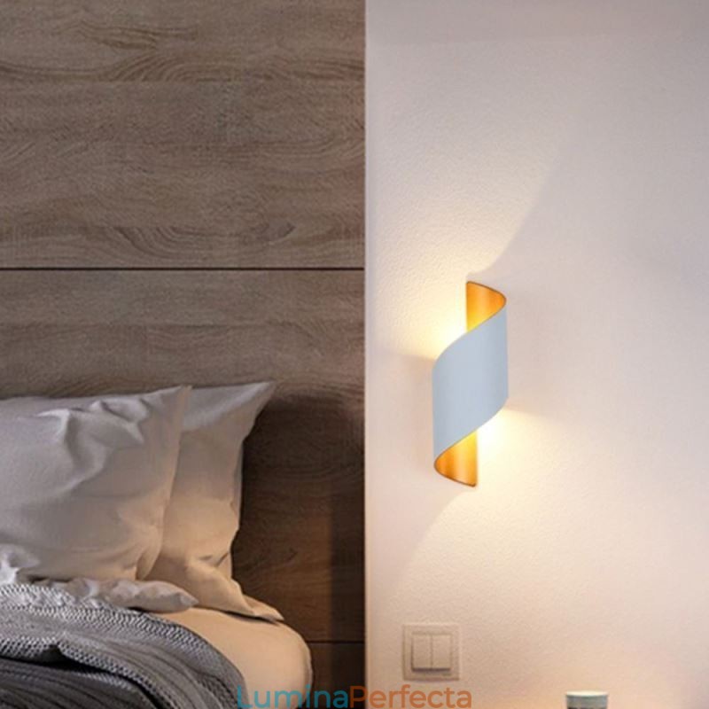 Aplice din aluminiu Lampă de perete impermeabilă Verandă pentru curte