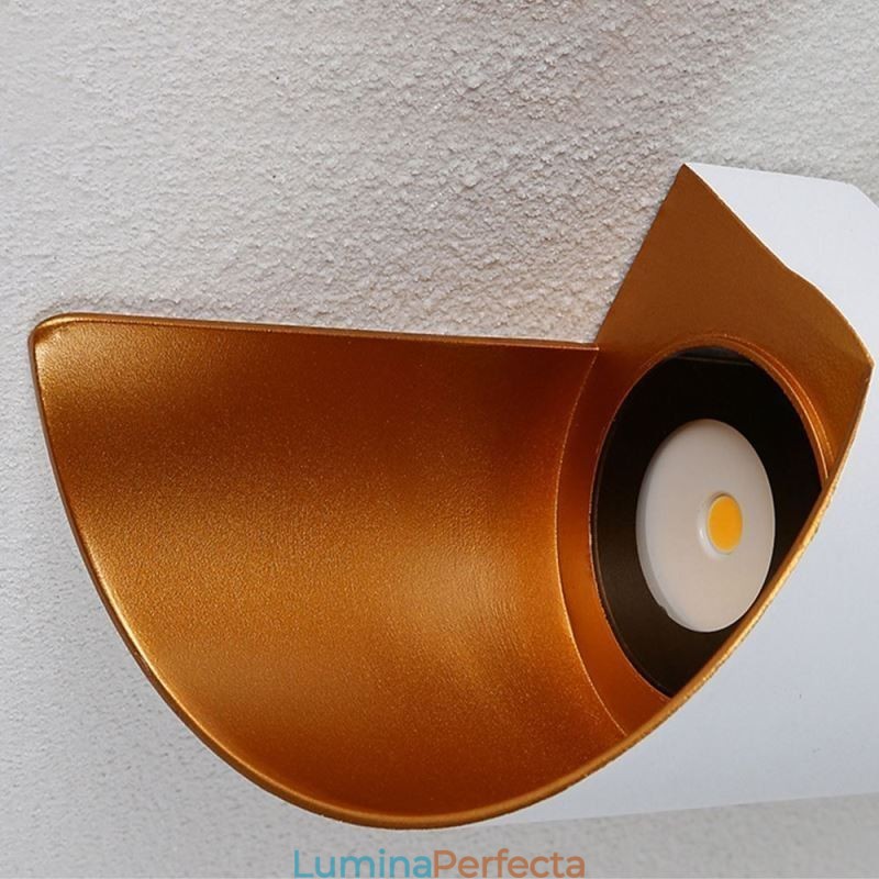 Aplice din aluminiu Lampă de perete impermeabilă Verandă pentru curte