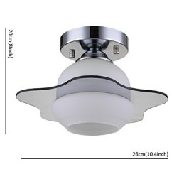 Plafoniera Moderna Plafoniera 1 Lumina Metal Contemporan