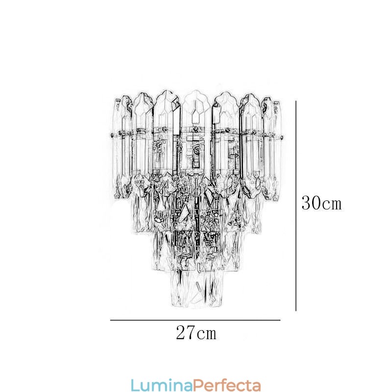 Aplic Cristal Aplic Modern K9 Cristal Perete