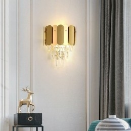 Lampă de perete modernă din cristal