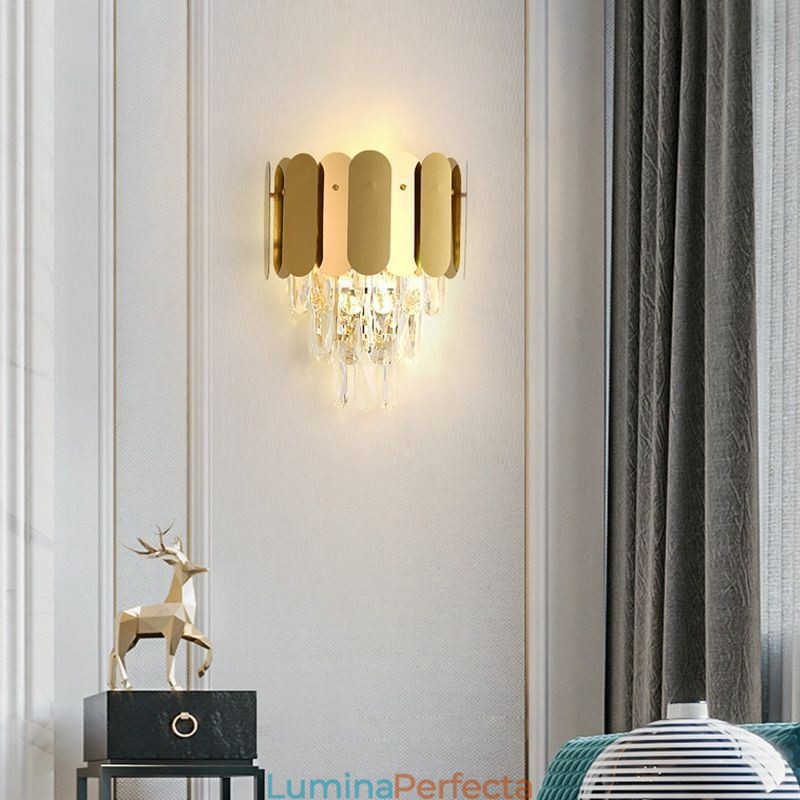 Lampă de perete modernă din cristal