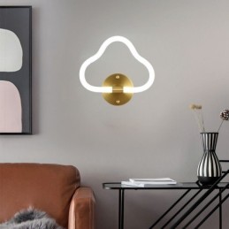 Aplică de perete în formă de nor Artă Lumini decorative