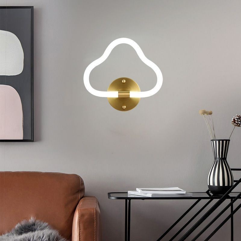 Aplică de perete în formă de nor Artă Lumini decorative