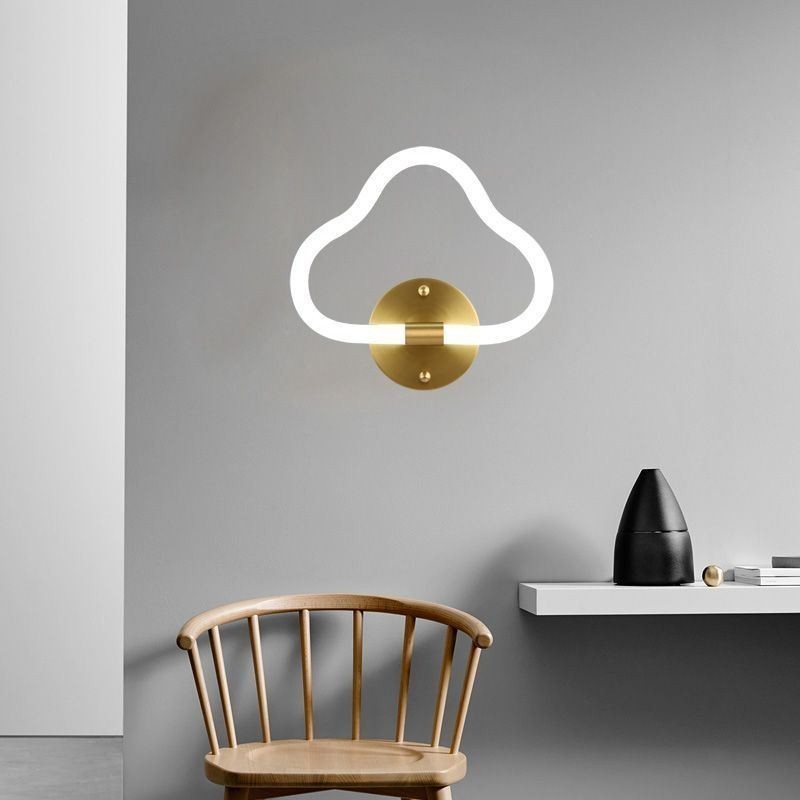 Aplică de perete în formă de nor Artă Lumini decorative