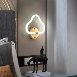 Aplică de perete în formă de nor Artă Lumini decorative