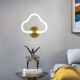 Aplică de perete în formă de nor Artă Lumini decorative