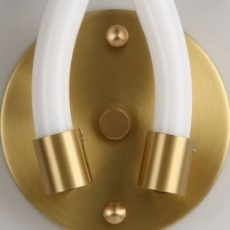 Aplică Modernă Creativitate Approvă Aplică Corn Oaie Cupru 2 Lumini