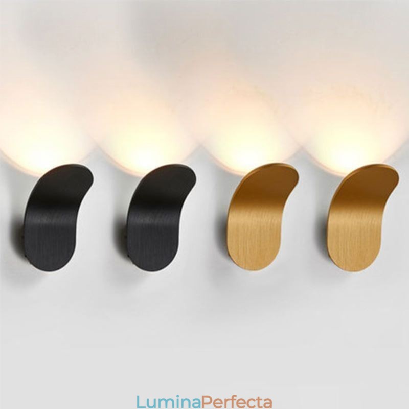 Lampă de perete minimalistă din aluminiu