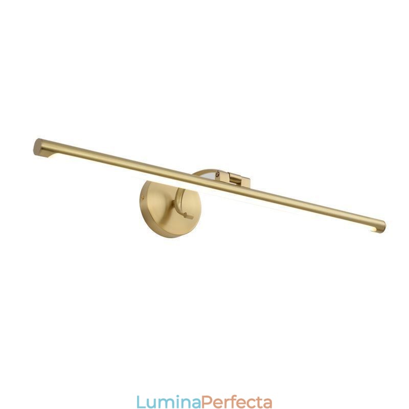 Lampă frontală cu oglindă nordică din alamă acrilic