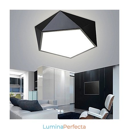 Lumină de noapte modernă montată alb + Plafoniere de culoare alb cald Lumină de noapte modernă montată alb + Plafoniere de culoare alb cald