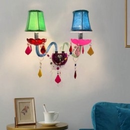Lumină de perete europeană cu două lumini