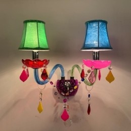 Lumină de perete europeană cu două lumini
