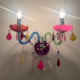 Lumină de perete europeană cu două lumini