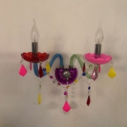 Lumină de perete europeană cu două lumini