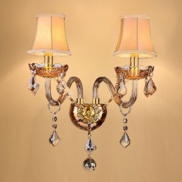 Aplic european din cristal Scări elegante cu două lumini