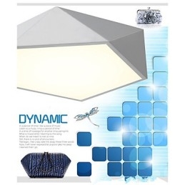 Lumină de noapte modernă montată alb + Plafoniere de culoare alb cald
