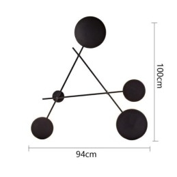 Lampă de perete modernă în formă geometrică