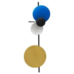 Aplică de perete modernă Aplică circulară de perete Iluminat de casă colorat Iluminat de noptieră