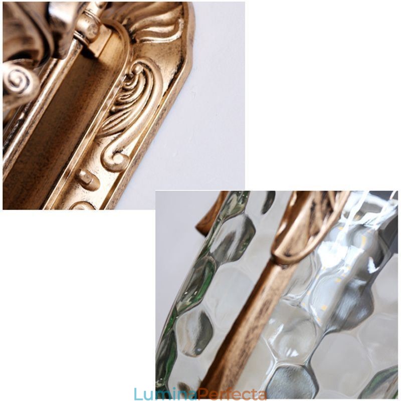 Lumină europeană de exterior, impermeabilă, cu un singur cap, pentru curte, coridor, grădină