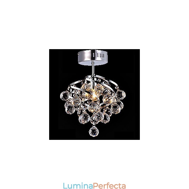 Modernă, contemporană, tradițională, clasică, de țară, cristal, candelabru din cristal cromat