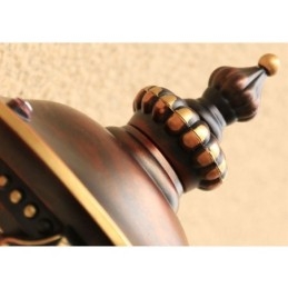 Aplic de perete de exterior, retro european, cioplit, rezistent la apă, grădină, balcon, curte