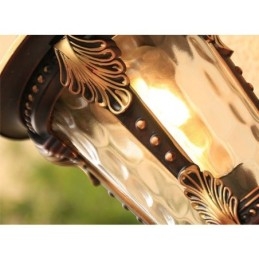 Aplic de perete de exterior, retro european, cioplit, rezistent la apă, grădină, balcon, curte