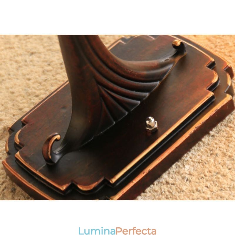 Aplic de perete de exterior, retro european, cioplit, rezistent la apă, grădină, balcon, curte