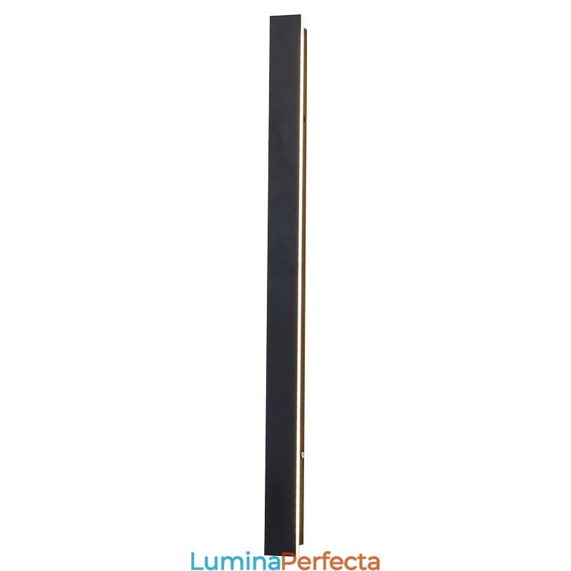 Aplică de perete modernă lungă de exterior aplice de perete IP 44 pentru verandă, terasă, grădină