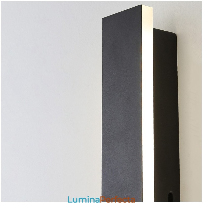 Aplică de perete modernă lungă de exterior aplice de perete IP 44 pentru verandă, terasă, grădină